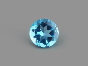 Топаз голубой, огранка 8х5 мм (2,15 ct)
