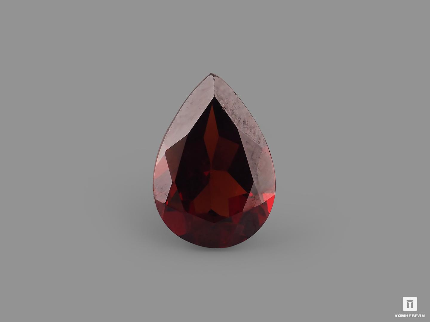 Гранат (альмандин), огранка 10х7х4 мм (2,35 ct) 1pc коническая форма рубин красный гранат циркон бриллианты круглая огранка свободные драгоценные камни