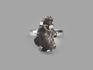 Кольцо с метеоритом Сихотэ-Алинь, 1,8х1 см, 14905, фото 2