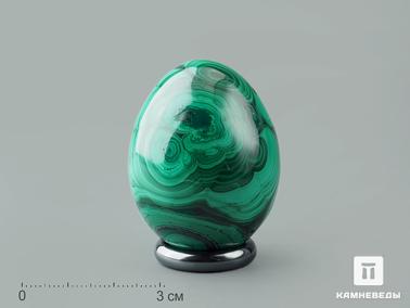 Малахит. Яйцо из малахита, 4,8х3,7 см
