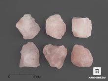 Розовый кварц, 4,5-5,5 см (60-70 г)