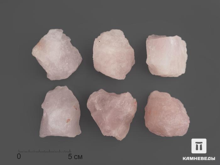 Розовый кварц, 4,5-5,5 см (60-70 г), 15145, фото 1