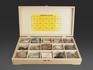 Коллекция «Минералы России» в деревянной коробке (15 образцов, состав №5), 15265, фото 1