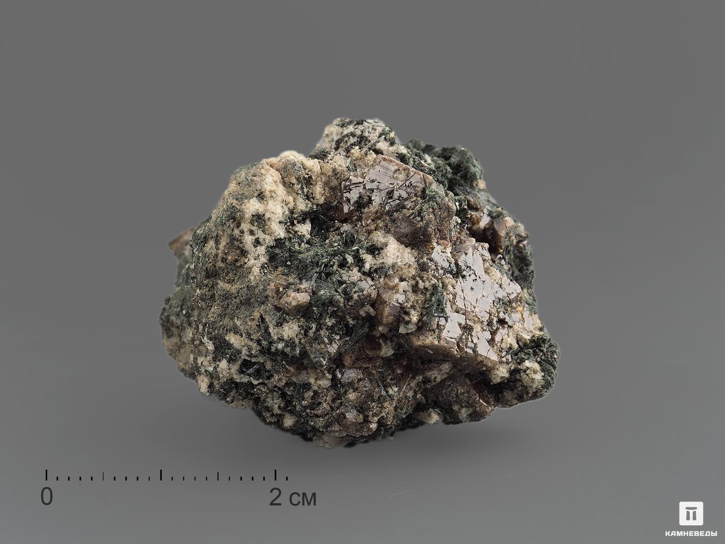 Циркон, кристаллы в породе 2,5-3,5 см кальцит кристаллы на породе 17х9 8х7 5 см