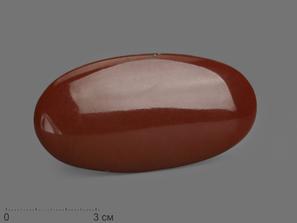 Ангидрит, полированная галька 8,1х4х1,8 см