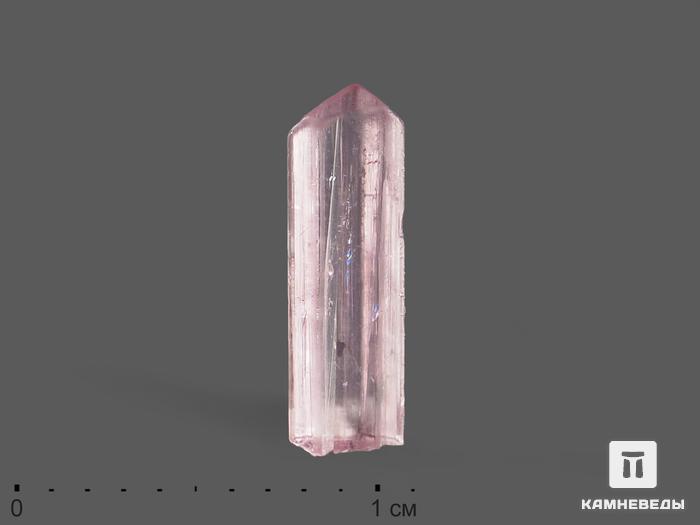 Турмалин (рубеллит), кристалл 1,2х0,4х0,2 см, 15092, фото 1