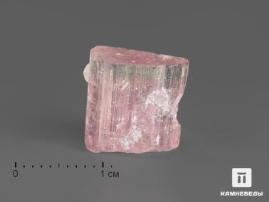 Турмалин, Рубеллит. Рубеллит (турмалин), кристалл 1,2х1,1х0,7 см