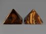 Пирамида из тигрового глаза с гематитом, 5х5х3,5 см, 20-26, фото 3