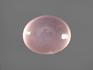 Розовый кварц, кабошон 17,5х14,5х10 мм, 12270, фото 1
