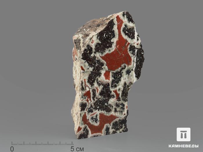 Ензорит, полированный срез 10,8х7х5,3 см, 15401, фото 1