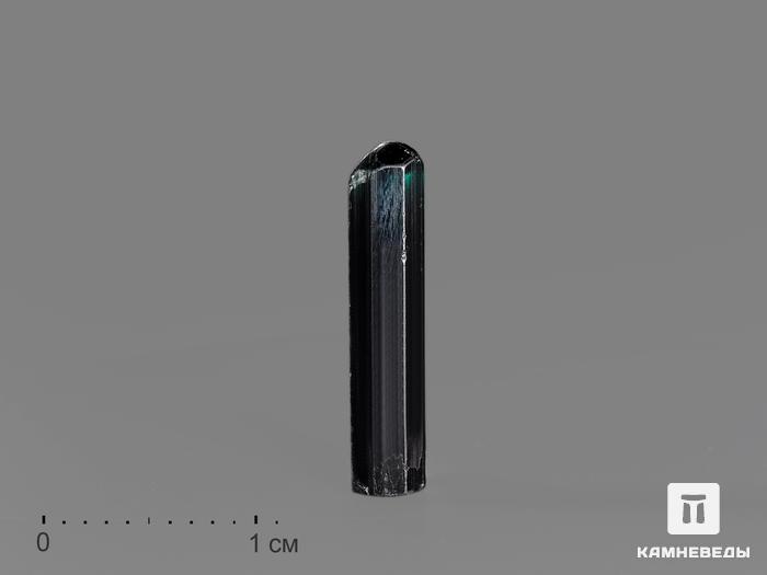 Турмалин (индиголит), кристалл 1,8х0,4х0,3 см, 7972, фото 1