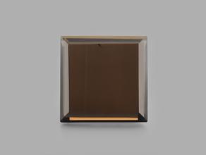 Дымчатый кварц (раухтопаз), огранка 14х14х4 мм (7,6 ct)