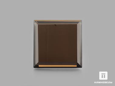 Дымчатый кварц, Раухтопаз. Раухтопаз (дымчатый кварц), огранка 14х14х4 мм (7,6 ct)