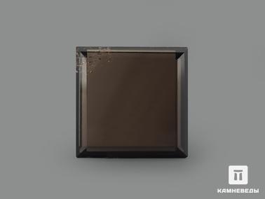Раухтопаз, Дымчатый кварц. Раухтопаз (дымчатый кварц), огранка 12х12х3 мм (4,5 ct)