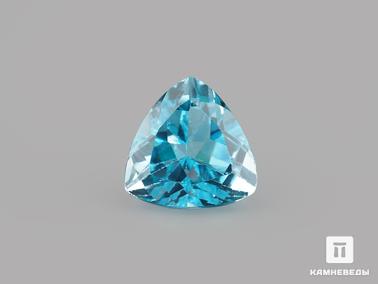 Топаз. Топаз голубой, огранка 13х13х8,5 мм (10 ct)