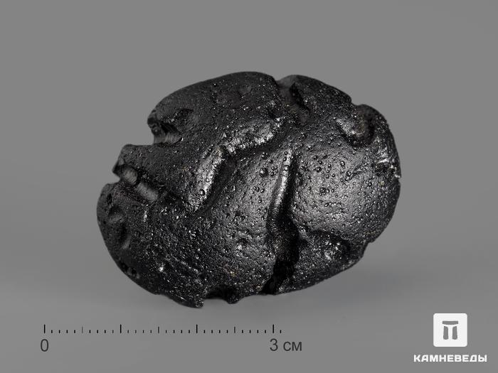 Филиппинит (Bikolite), тектит 4,4х3,3х2,5 см, 16380, фото 1