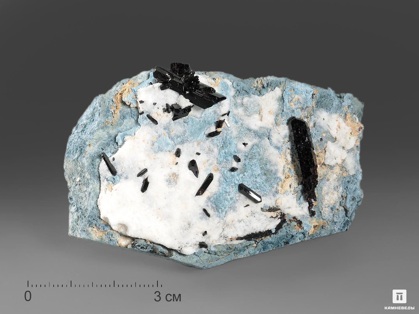 Нептунит, кристаллы на породе 7,4х4,7х3 см циркон кристаллы в породе 1 5 2 5 см
