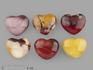 Сердце из яшмы австралийской (мукаита), 4х3,5х2 см, 16342, фото 1