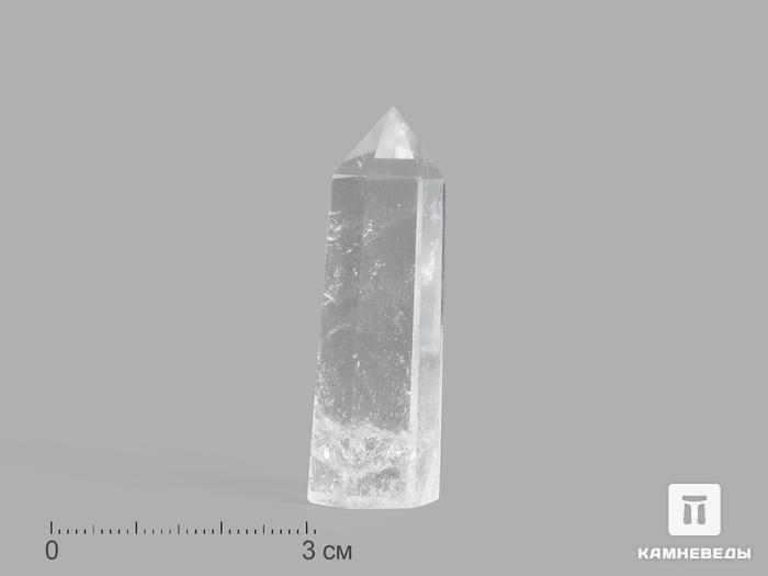 Горный хрусталь (кварц) в форме кристалла, 4-5 см (10-20 г), 16716, фото 1