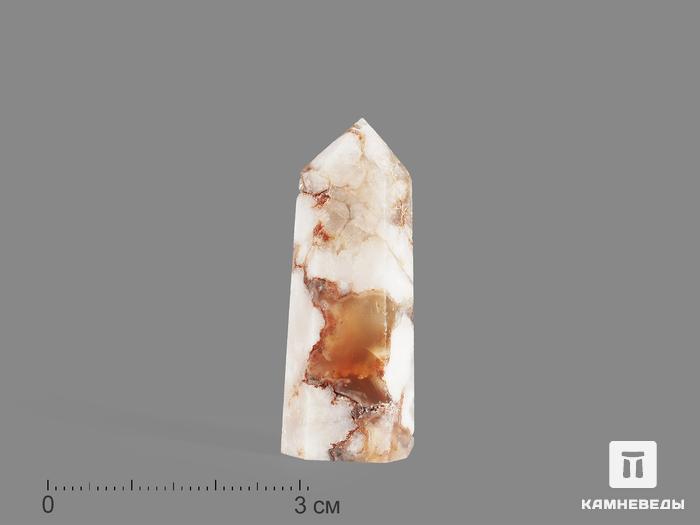 Агат в форме кристалла, 4-5 см, 16702, фото 1