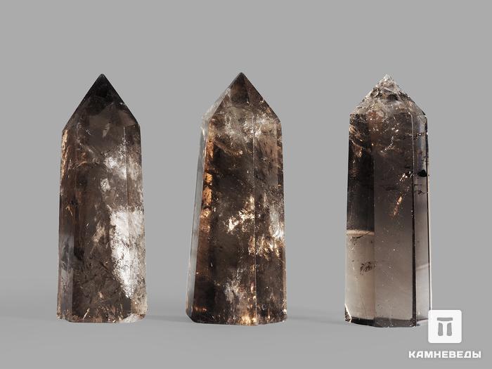 Раухтопаз (дымчатый кварц) в форме кристалла, 4,5-5 см, 16707, фото 2