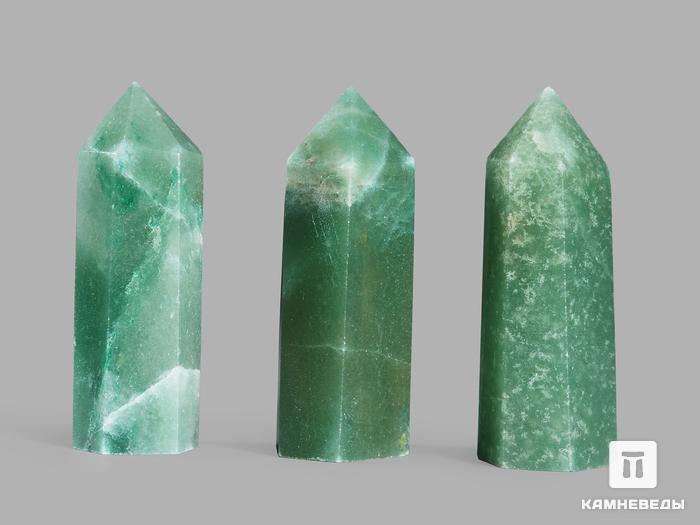 Авантюрин зелёный в форме кристалла, 4-5 см, 16712, фото 2