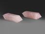 Розовый кварц в форме двухголового кристалла, 5-6 см (15-25 г), 16728, фото 2