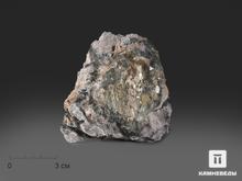 Федорит с чароитом, тинакситом и эгирином, 9,5х9,1х4 см