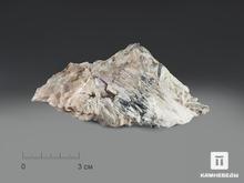 Федорит с чароитом, тинакситом и эгирином, 9,7х4,3х2,9 см