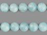 Бусины из аквамарина (голубого берилла), 10 шт. на нитке, 12-13 мм, 16838, фото 1