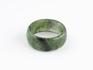 Кольцо из зелёного нефрита, ширина 8-9 мм, 44-19/7, фото 1