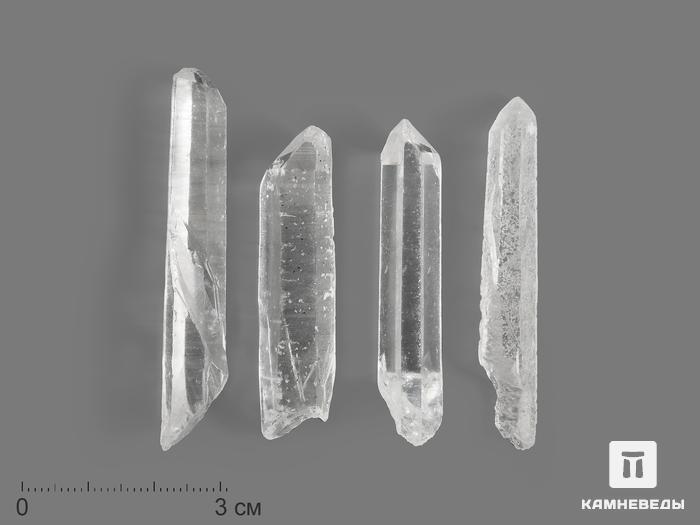 Горный хрусталь (кварц), кристалл 3,5-4,5 см, 10-93, фото 1