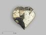 Сердце из пирита, 6,2х6,2х3 см, 16808, фото 1