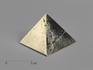 Пирамида из пирита, 5,3х5,2х4 см, 16810, фото 1