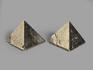 Пирамида из пирита, 5,4х5,3х4,2 см, 16813, фото 2