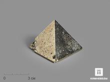 Пирамида из пирита, 5,4х5,3х4,2 см