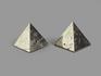 Пирамида из пирита, 5,6х5,5х5,3 см, 16816, фото 2