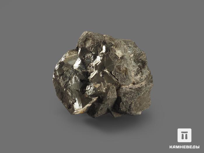 Пирит, сросток кристаллов 5,5х5х4,3 см, 16928, фото 2