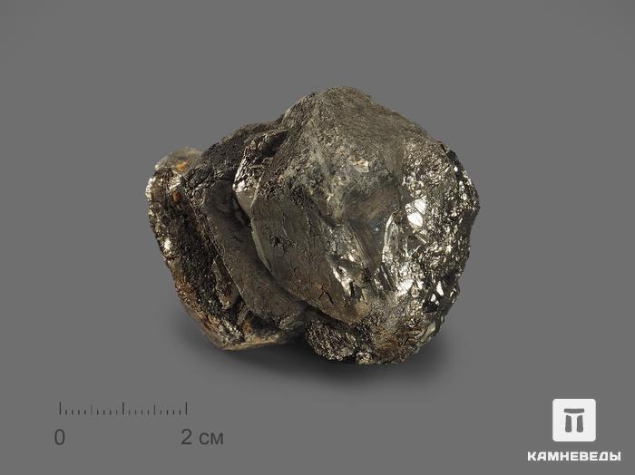 Пирит, сросток кристаллов 5,5х5х4,3 см, 16928, фото 1