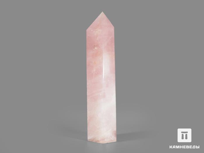 Розовый кварц в форме кристалла, 31х7,5х6,4 см, 16693, фото 2
