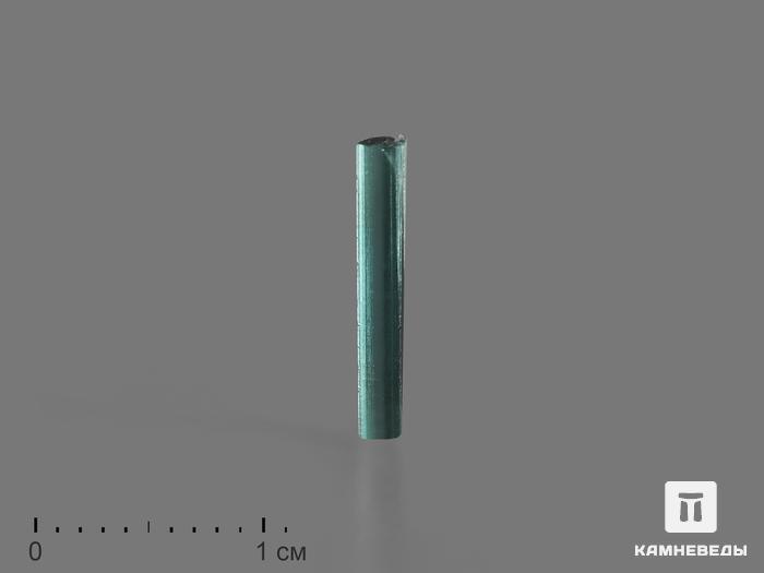 Турмалин (индиголит), кристалл 1,2х0,2 см, 17215, фото 1