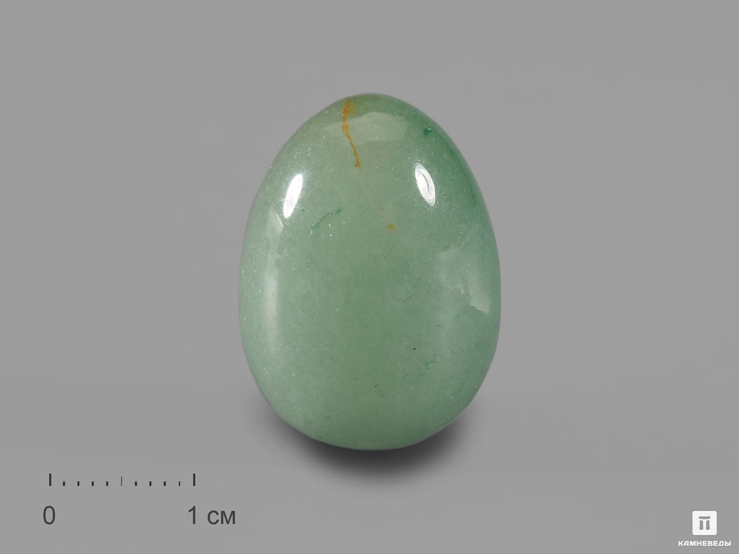 Яйцо из авантюрина зелёного, 2,5x1,8 см колесо яйцо
