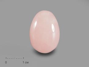 Яйцо из розового кварца, 2,5х1,8 см