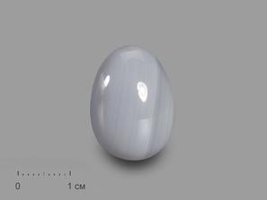Яйцо из агата серого, 2,5х1,8 см