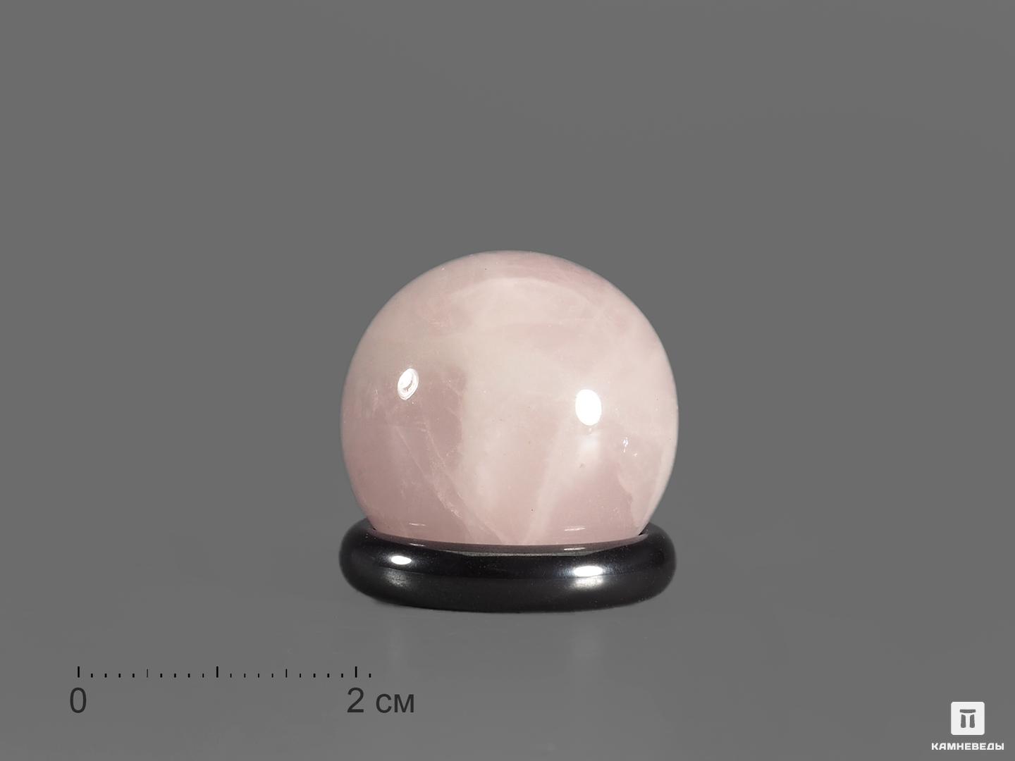Шар из розового кварца, 23-25 мм