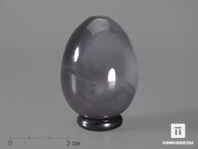 Яйцо из серого агата, 5 см