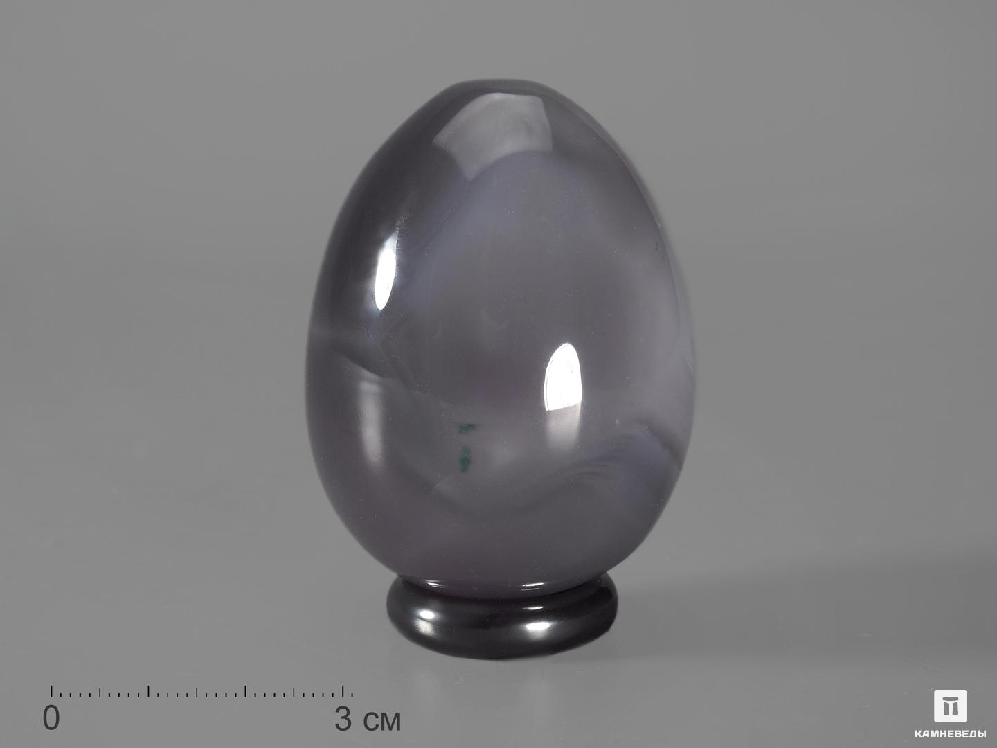 Яйцо из серого агата, 5 см обои виниловые на бумажной основе агата 21 11сб2 брянские обои 0 53х10 05 м