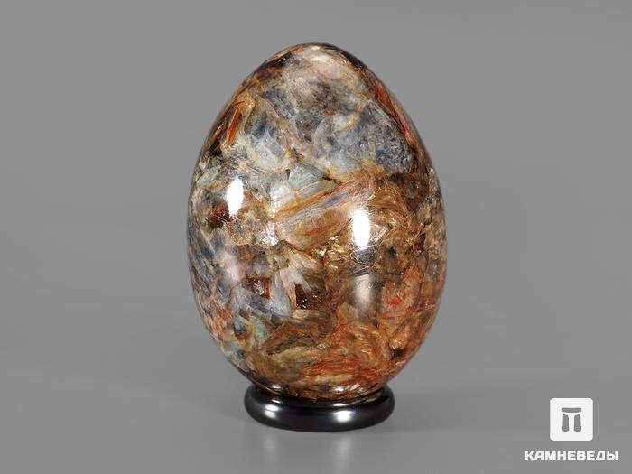 Яйцо из кианита, 6х4,4 см, 17334, фото 1
