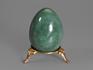 Яйцо из зелёного авантюрина, 6,5х4,6 см, 17338, фото 2