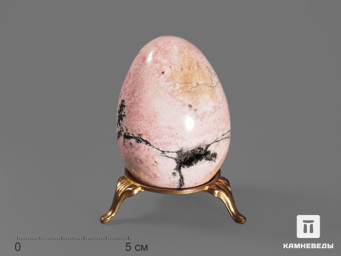 Яйцо из родохрозита, 6,8х4,8 см, 17339, фото 1